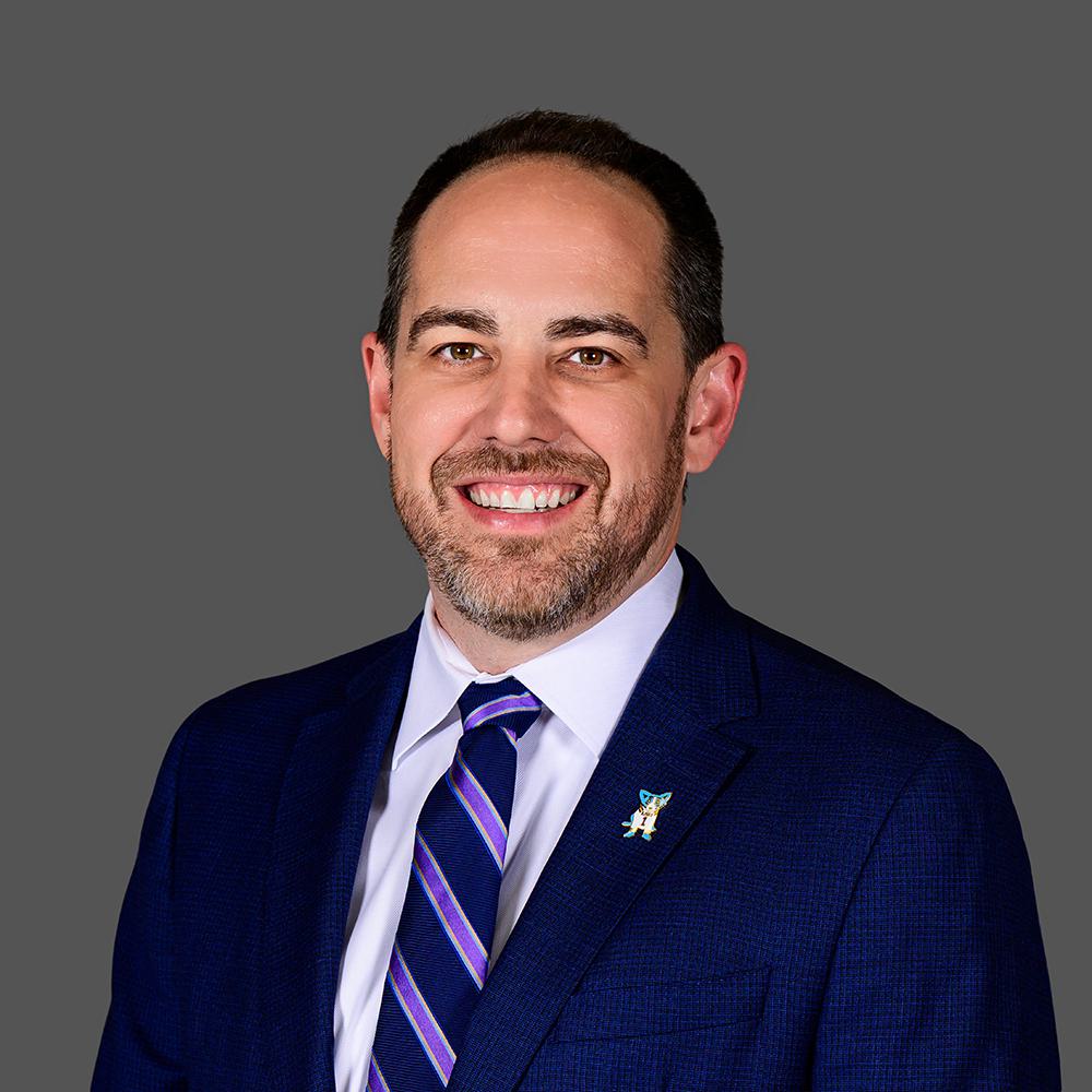 Headshot of Chief of Staff and Senior VP of External Relations, Jason French.